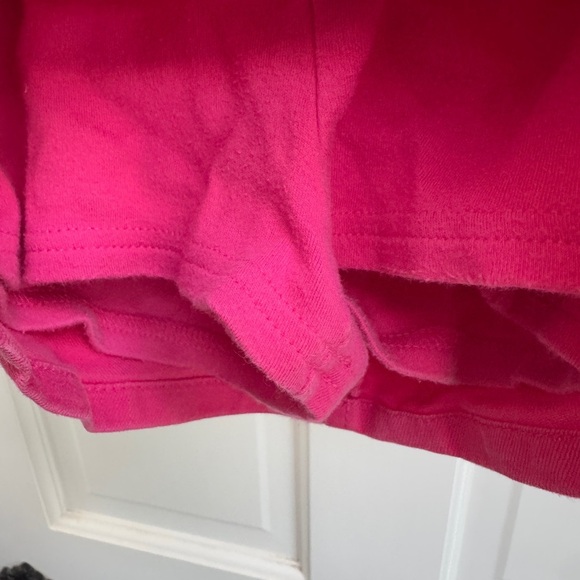 Lilly Pulitzer 3T Girls Pink & White Stripe Skirt Skort with Pockets - Picture 5 of 8